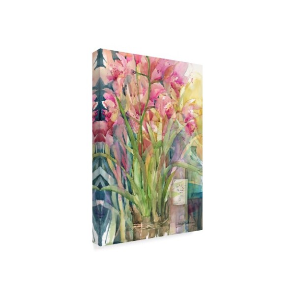 Annelein Beukenkamp 'Orchid Gathering' Canvas Art,30x47